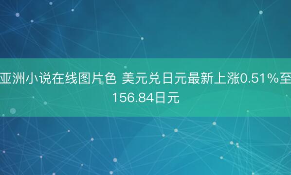 亚洲小说在线图片色 美元兑日元最新上涨0.51%至156.84日元