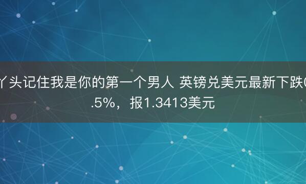 丫头记住我是你的第一个男人 英镑兑美元最新下跌0.5%，报1.3413美元
